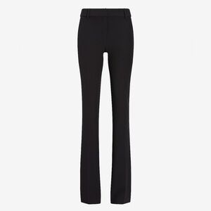 Express Editor Studio Stretch Twill Mid Rise Bootcut Pant Navy Blue